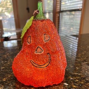 Light up pumpkin